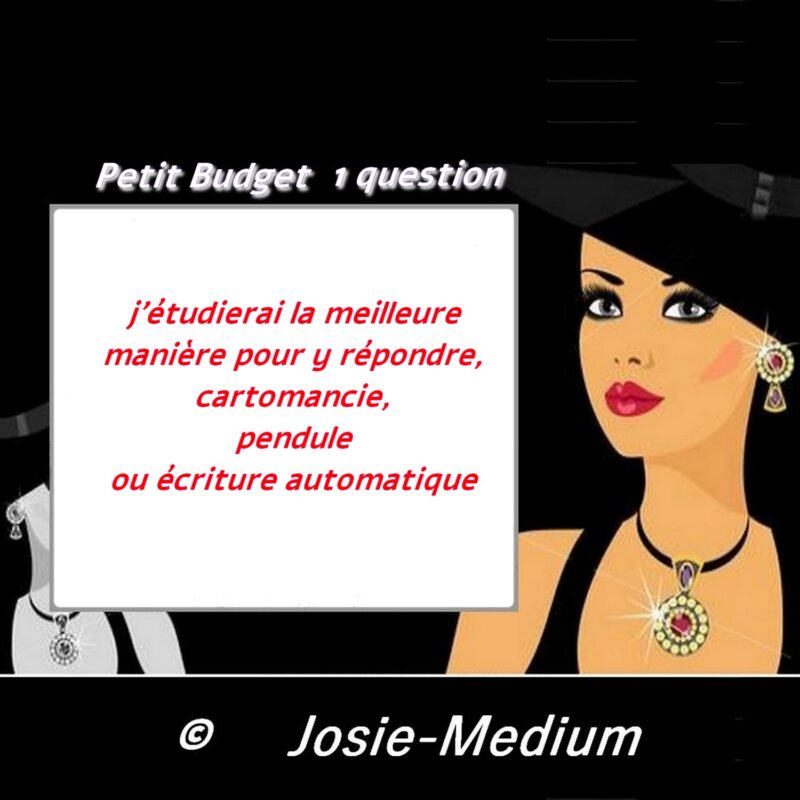 1 question petit budget